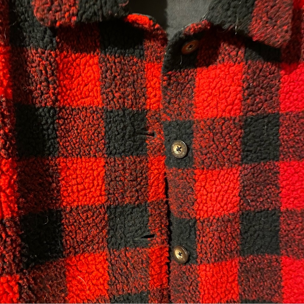 Plaid Teddy Jacket - Picture 4 of 5